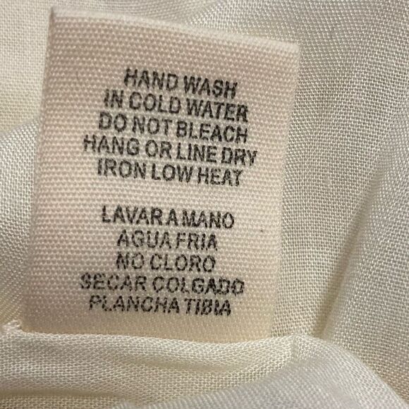 ILLA ILLA Women’s Floral Lace Cream Dress Size Small - Picture 4 of 8